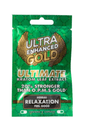 Ultra Enhanced Gold - Ultimate Kratom Leaf Extract - 2ct Capsules